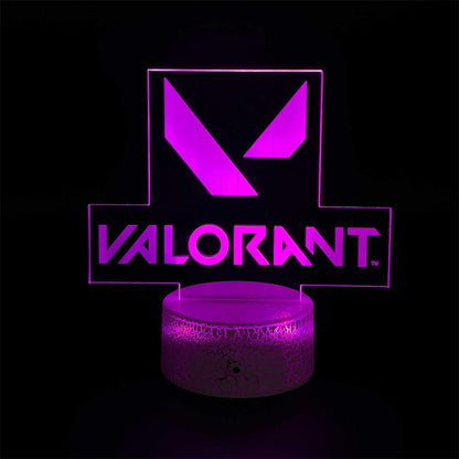 Customized Val Characters 3D Night Lamp