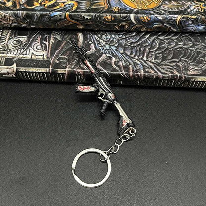 Metal Hot Game Weapons Mini Keychain Pendant