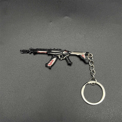 Metal Hot Game Weapons Mini Keychain Pendant