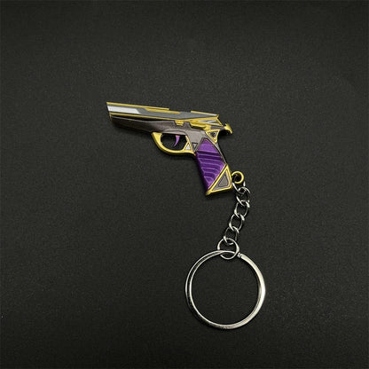 Metal Hot Game Weapons Mini Keychain Pendant