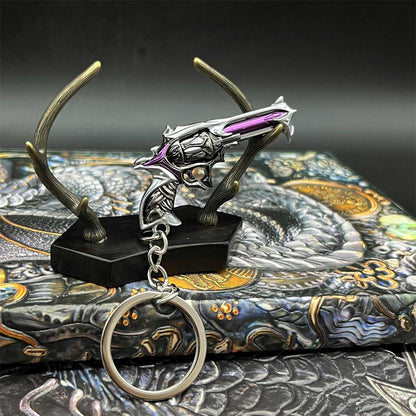 Metal Hot Game Weapons Mini Keychain Pendant