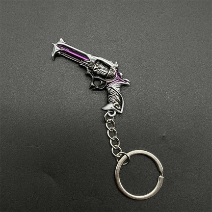 Metal Hot Game Weapons Mini Keychain Pendant