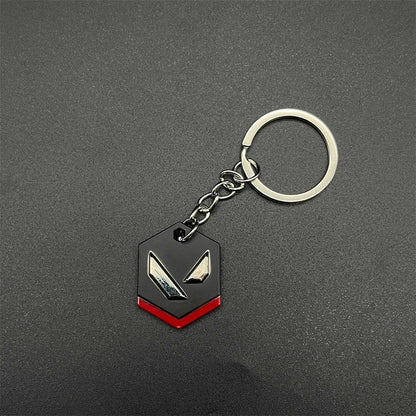 Metal Hot Game Weapons Mini Keychain Pendant