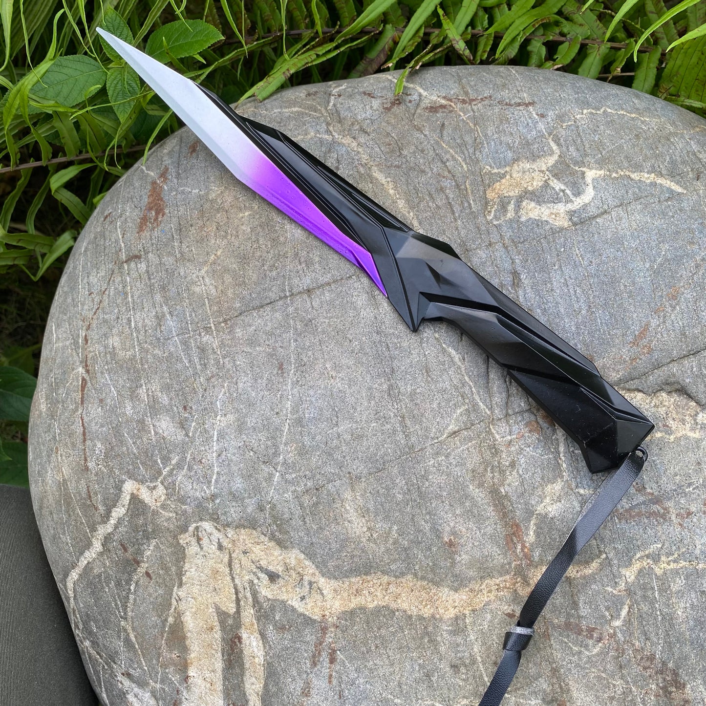 28CM Metal Singularity Knife Purple Replica