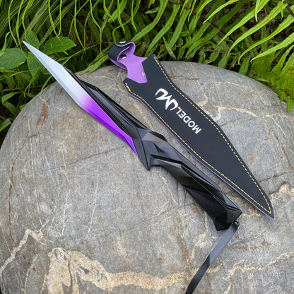 28CM Metal Singularity Knife Purple Replica