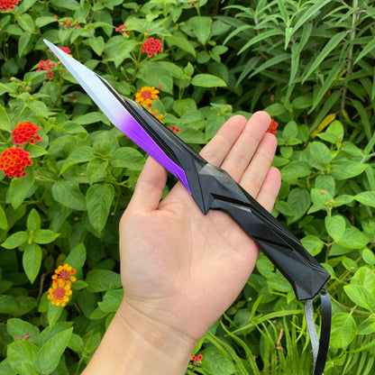 28CM Metal Singularity Knife Purple Replica