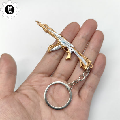 Tiny Forsaken Vandal Gun Metal Keychain