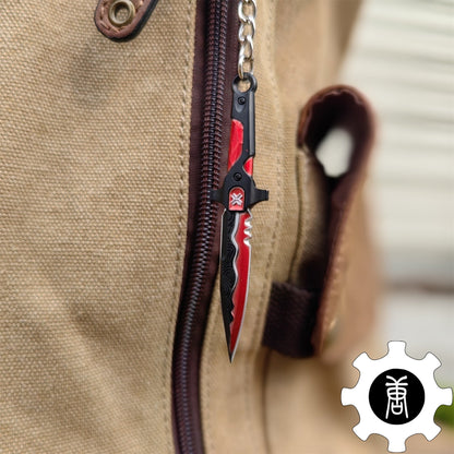 VCT Knife Keychain Backpack Pendant 4 Colors Option