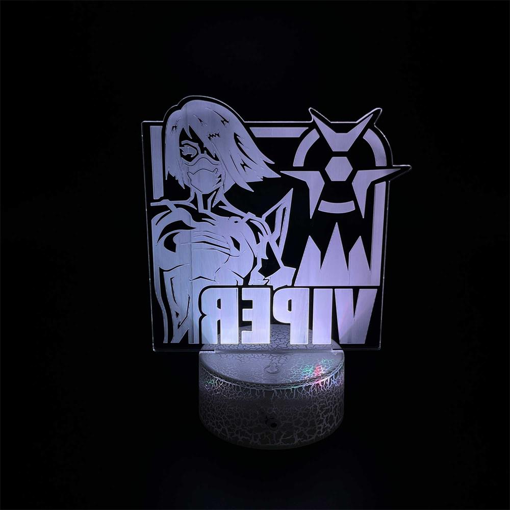 Customized Val Characters 3D Night Lamp