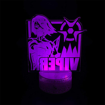 Customized Val Characters 3D Night Lamp