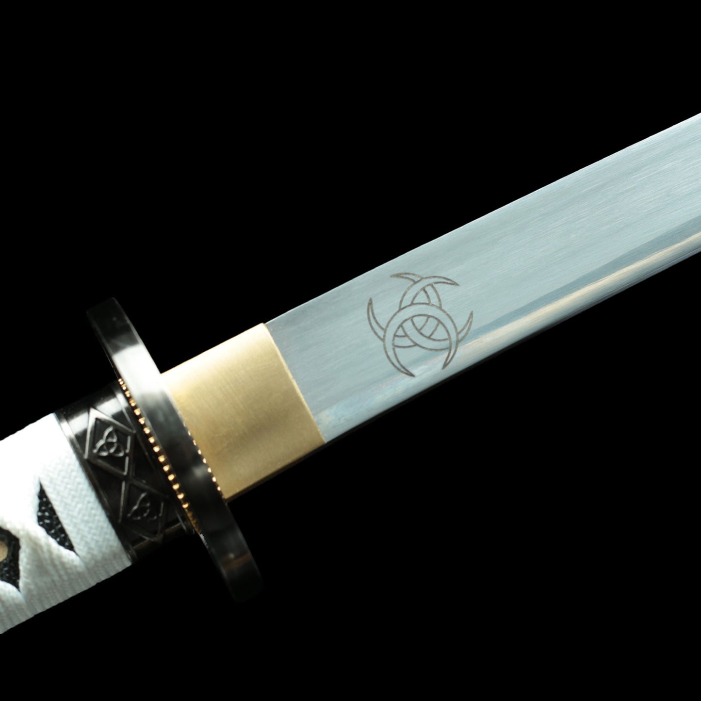 IRL Michonne Katana Samurai Blade Girl Katana Carbon Steel Version