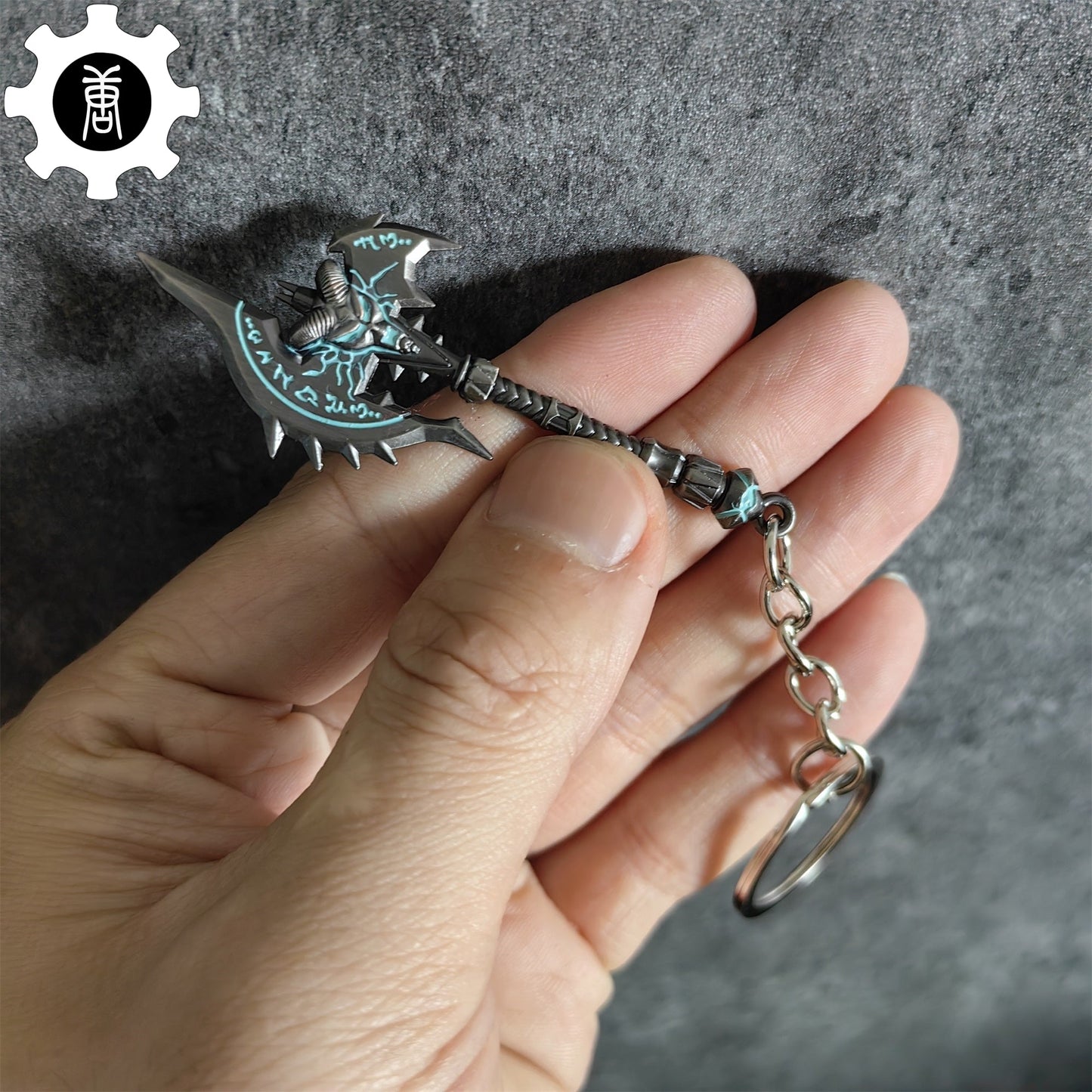 WOW Metal Mini Weapons Keychain Pendant 6 In 1 Pack