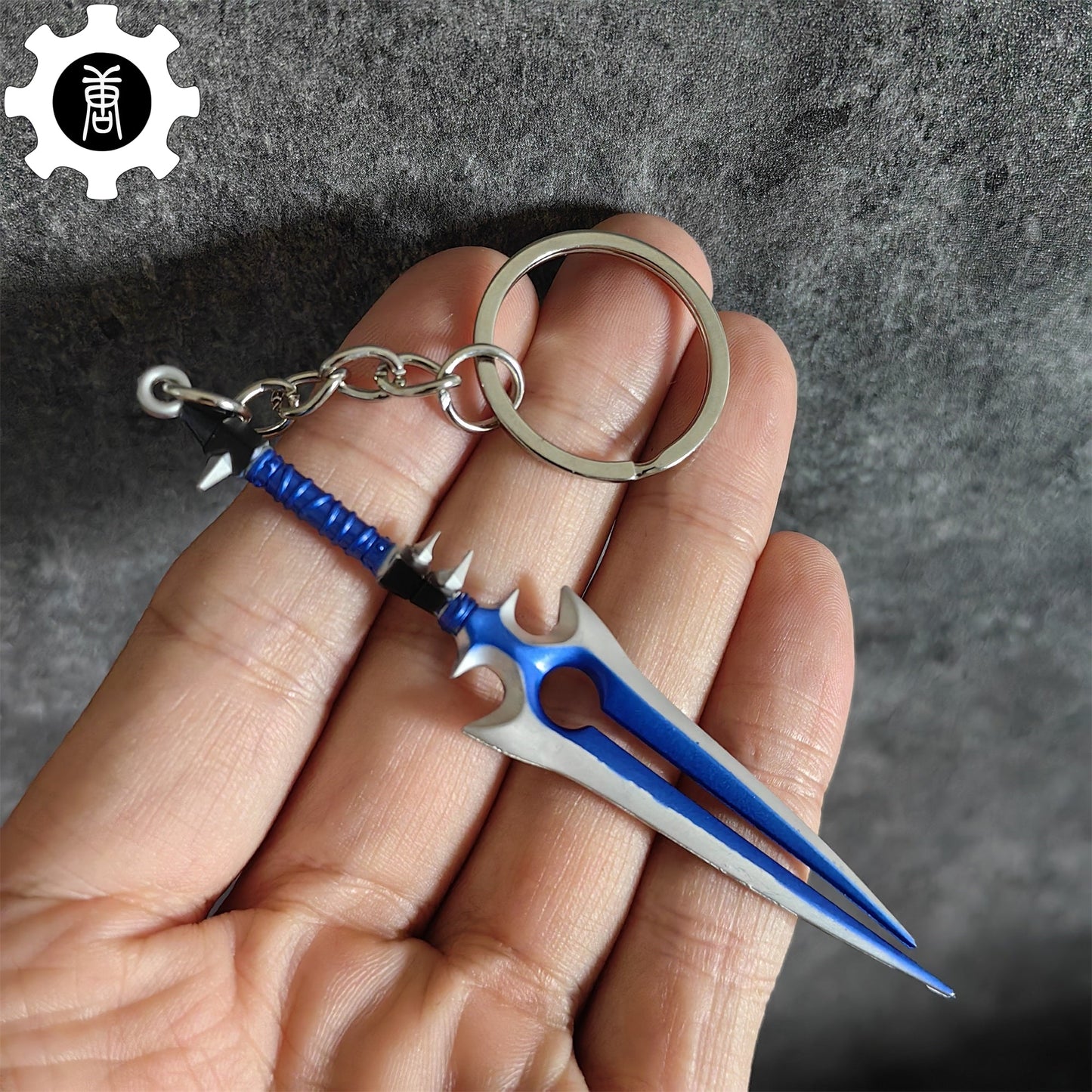 WOW Metal Mini Weapons Keychain Pendant 6 In 1 Pack