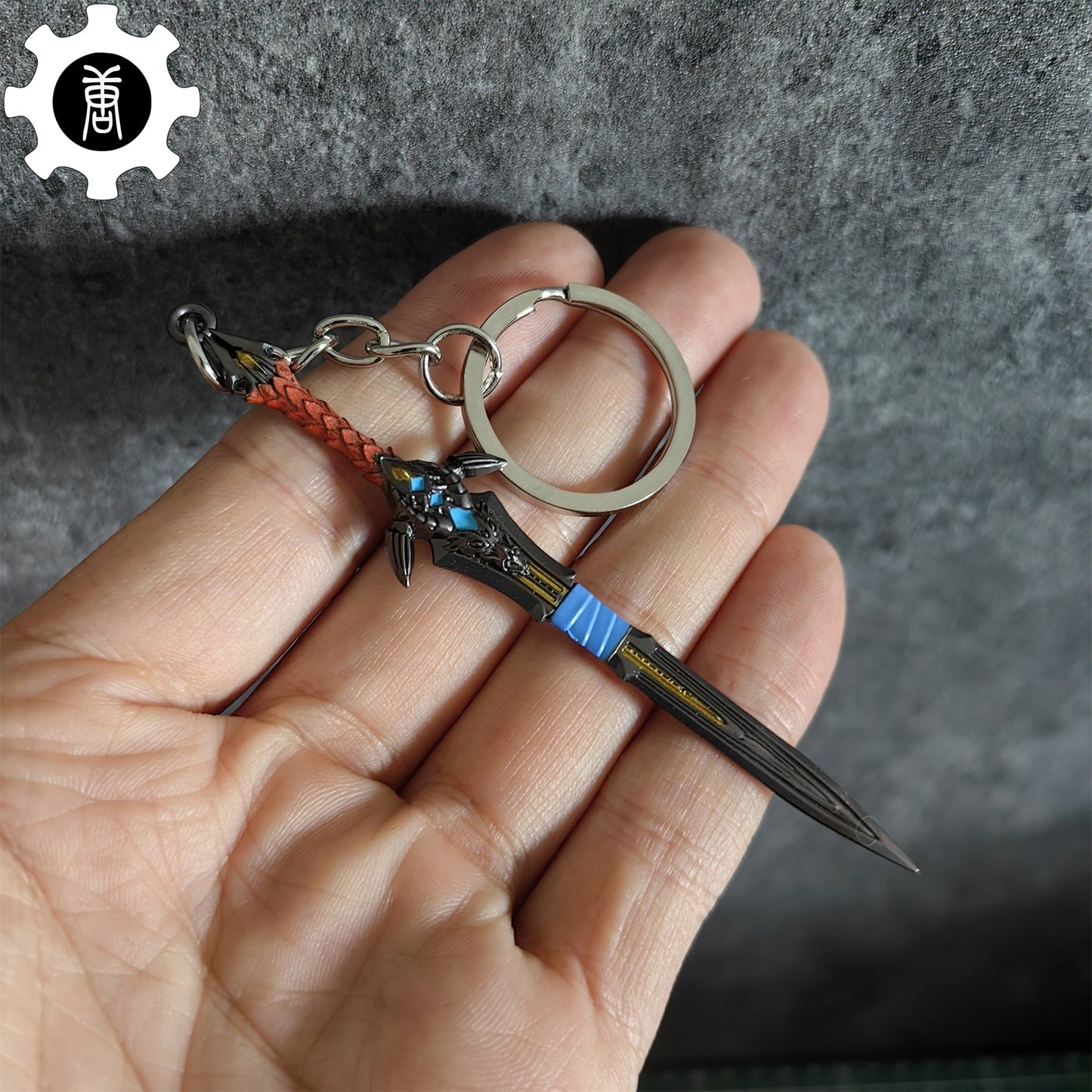 WOW Metal Mini Weapons Keychain Pendant 6 In 1 Pack