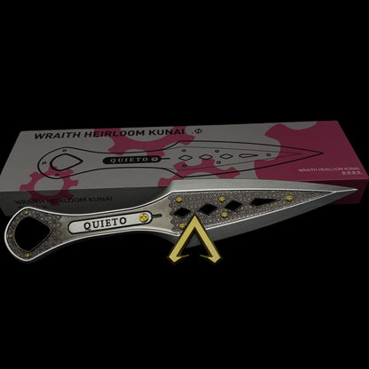 The Most Accurate Wraith Kunai 1:1 Scale Metal Wraith Heirloom