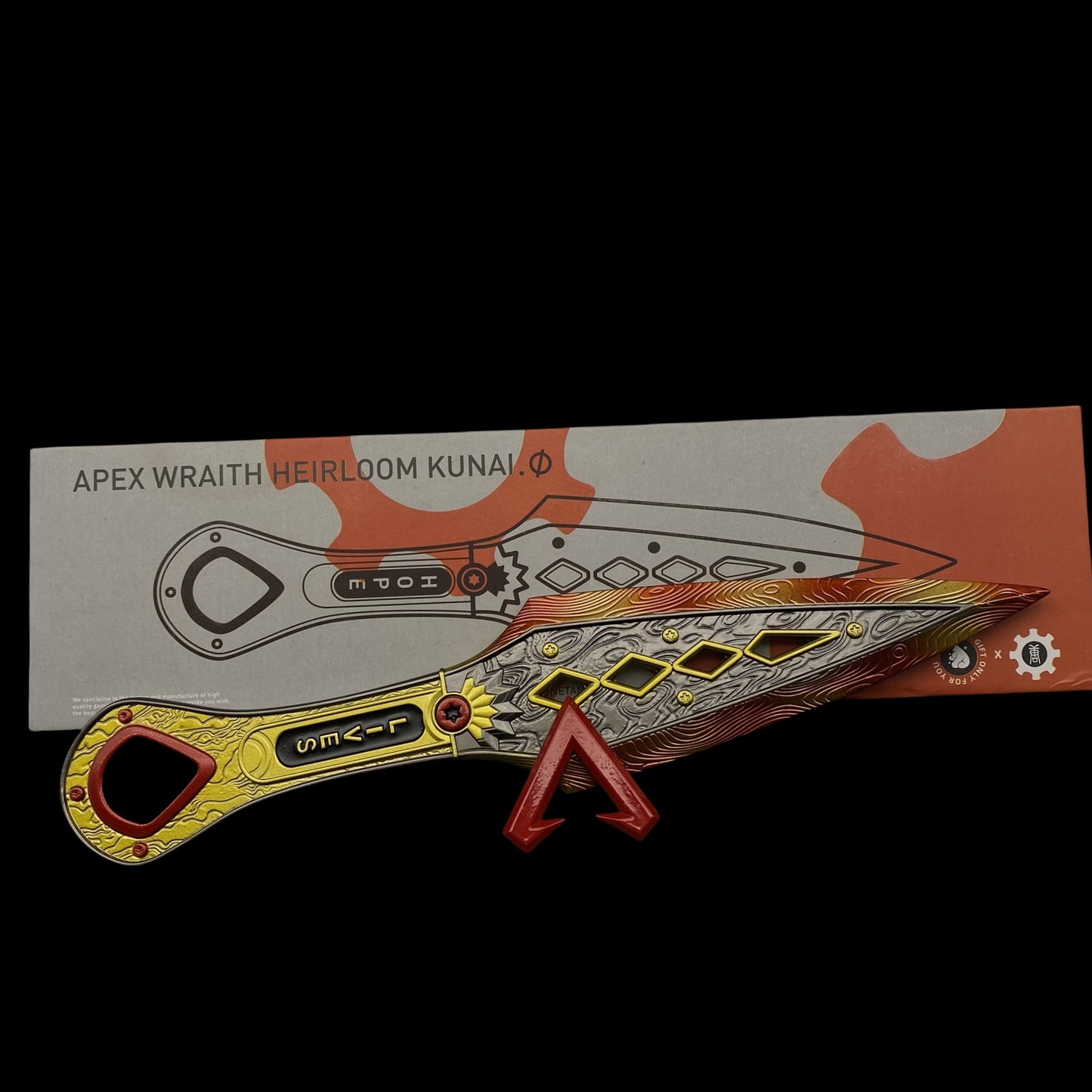 Wraith Heirloom Recolor Hope's Dawn Wraith Kunai Top Rank Metal Replica