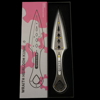 The Most Accurate Wraith Kunai 1:1 Scale Metal Wraith Heirloom