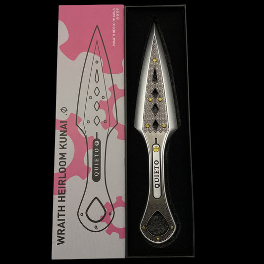 The Most Accurate Wraith Kunai 1:1 Scale Metal Wraith Heirloom