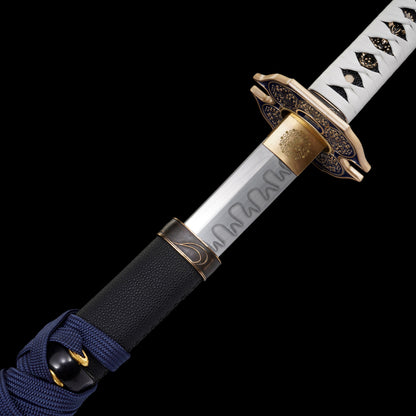 105CM/41.3" Hand-Forged DMC5 Vergil's Yamato Katana Manganese Steel Version