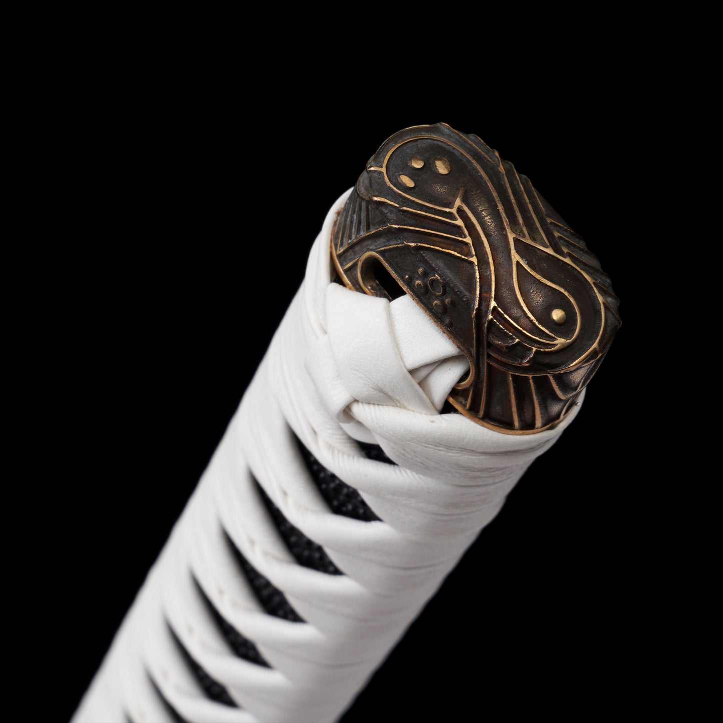 130CM/51.1" DMC5 Yamato Tachi Hand-Forged Manganese Steel Long Samurai Sword For Collection