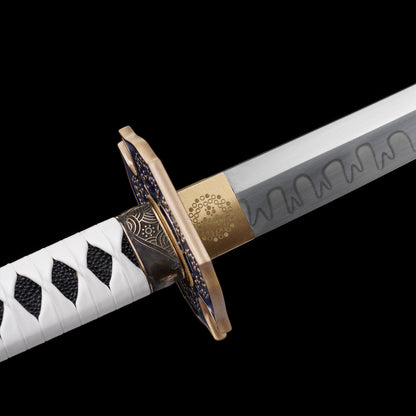 130CM/51.1" DMC5 Yamato Tachi Hand-Forged Manganese Steel Long Samurai Sword For Collection