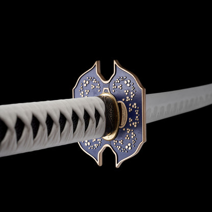 130CM/51.1" DMC5 Yamato Tachi Hand-Forged Manganese Steel Long Samurai Sword For Collection