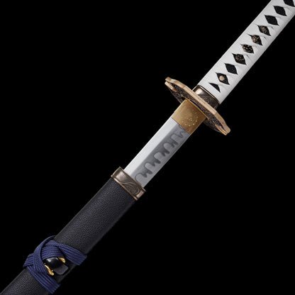 130CM/51.1" DMC5 Yamato Tachi Hand-Forged Manganese Steel Long Samurai Sword For Collection