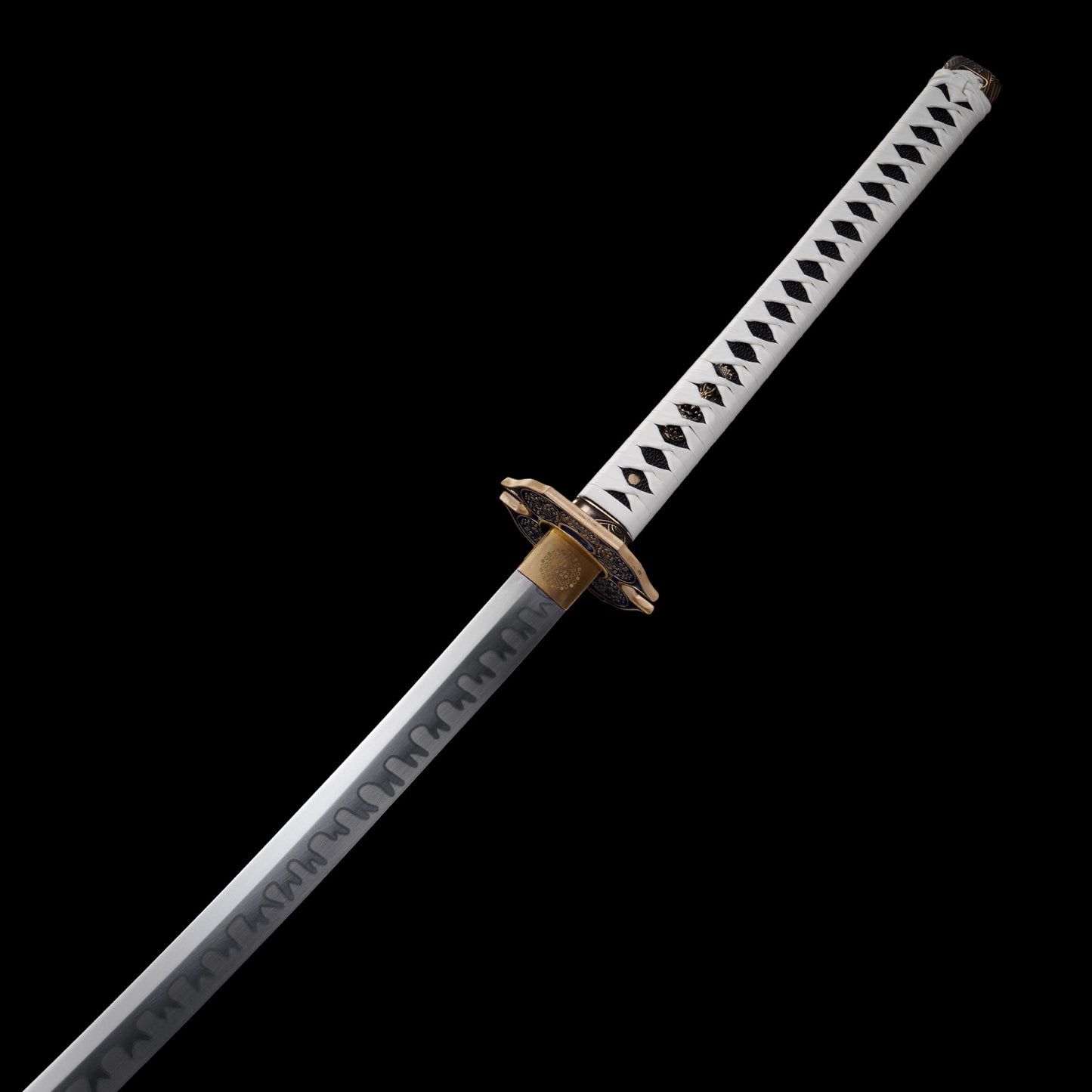 130CM/51.1" DMC5 Yamato Tachi Hand-Forged Manganese Steel Long Samurai Sword For Collection