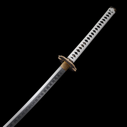 130CM/51.1" DMC5 Yamato Tachi Hand-Forged Manganese Steel Long Samurai Sword For Collection