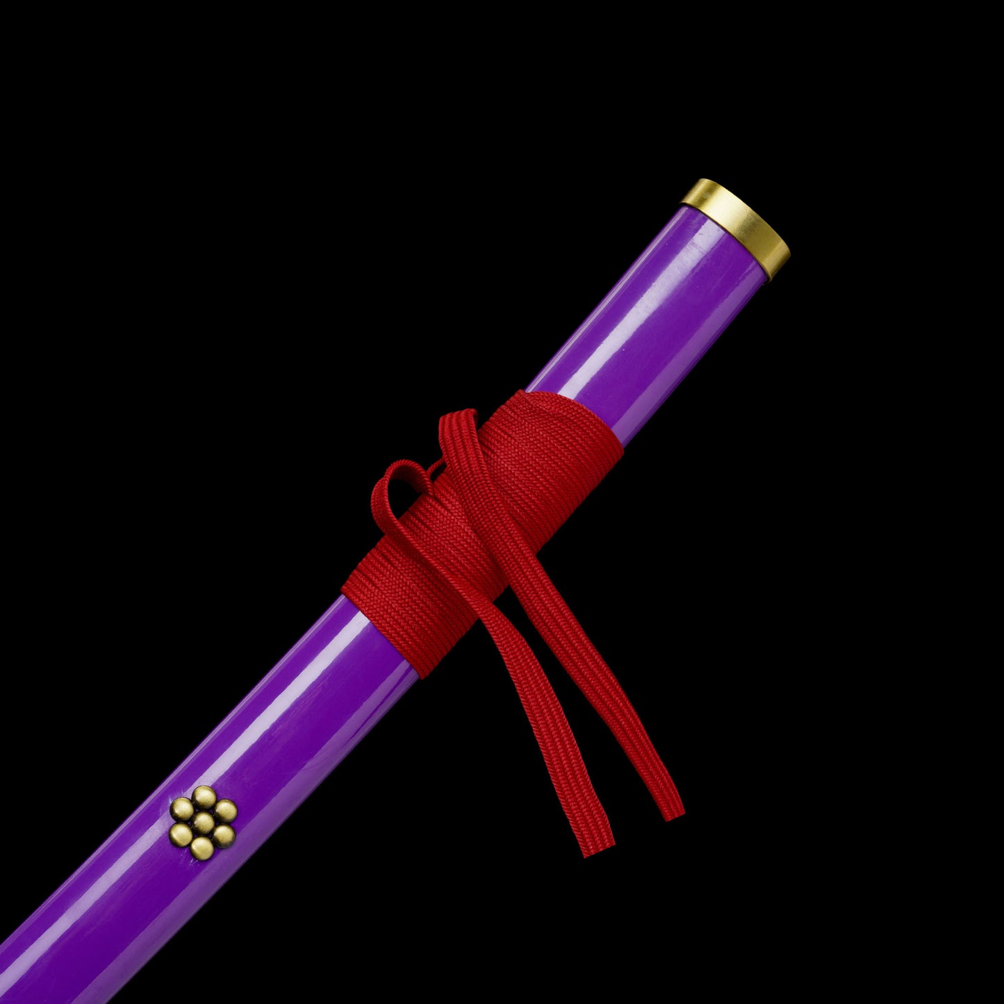 IRL Zoro Enma Katana Legendary Pirate Black Blade Replica For Collection