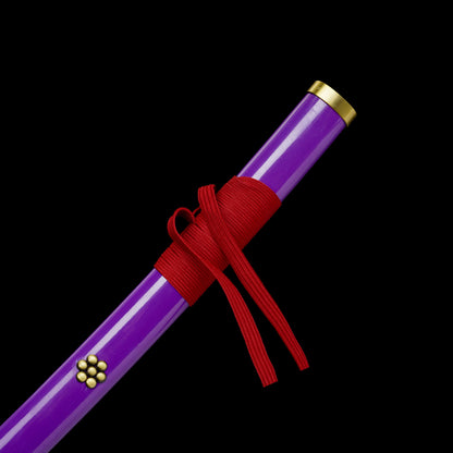 IRL Zoro Enma Katana Legendary Pirate Black Blade Replica For Collection