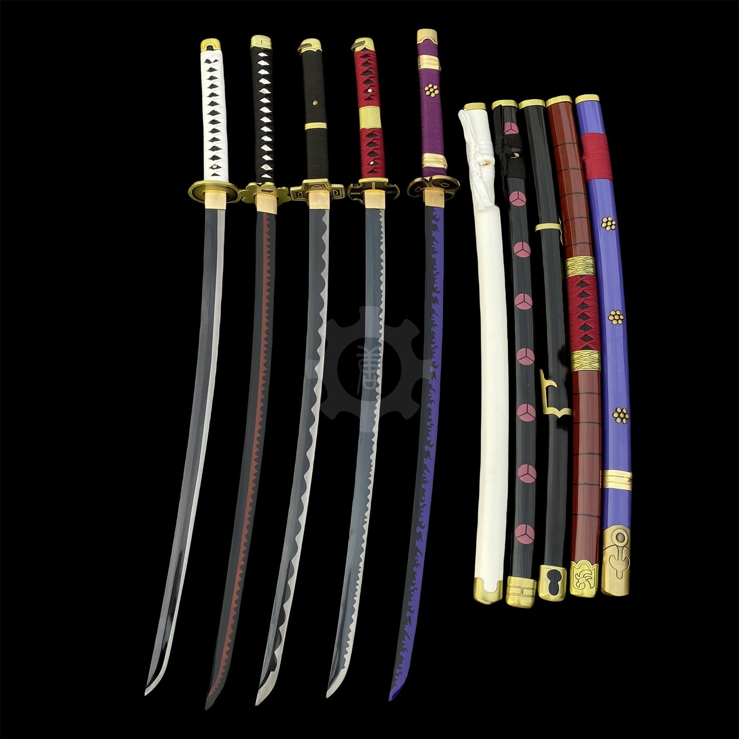 IRL Yubashiri Wado Ichimoji Shusui Enma Sandai Kitetsu Katana Carbon Steel Version