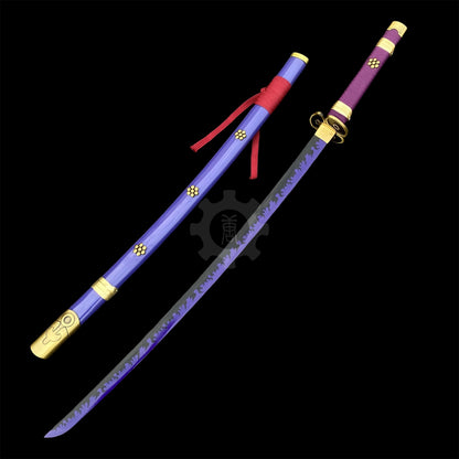 IRL Yubashiri Wado Ichimoji Shusui Enma Sandai Kitetsu Katana Carbon Steel Version