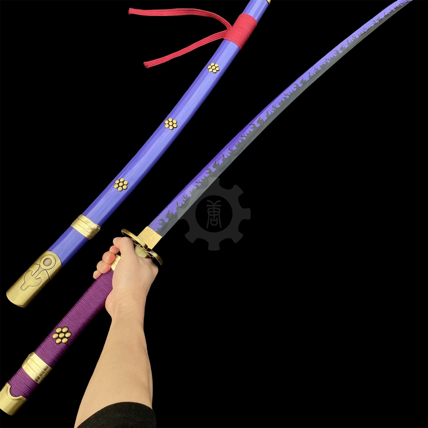 IRL Yubashiri Wado Ichimoji Shusui Enma Sandai Kitetsu Katana Carbon Steel Version