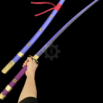 IRL Yubashiri Wado Ichimoji Shusui Enma Sandai Kitetsu Katana Carbon Steel Version