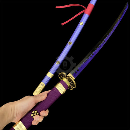 IRL Yubashiri Wado Ichimoji Shusui Enma Sandai Kitetsu Katana Carbon Steel Version