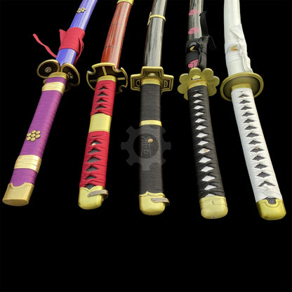 IRL Yubashiri Wado Ichimoji Shusui Enma Sandai Kitetsu Katana Carbon Steel Version