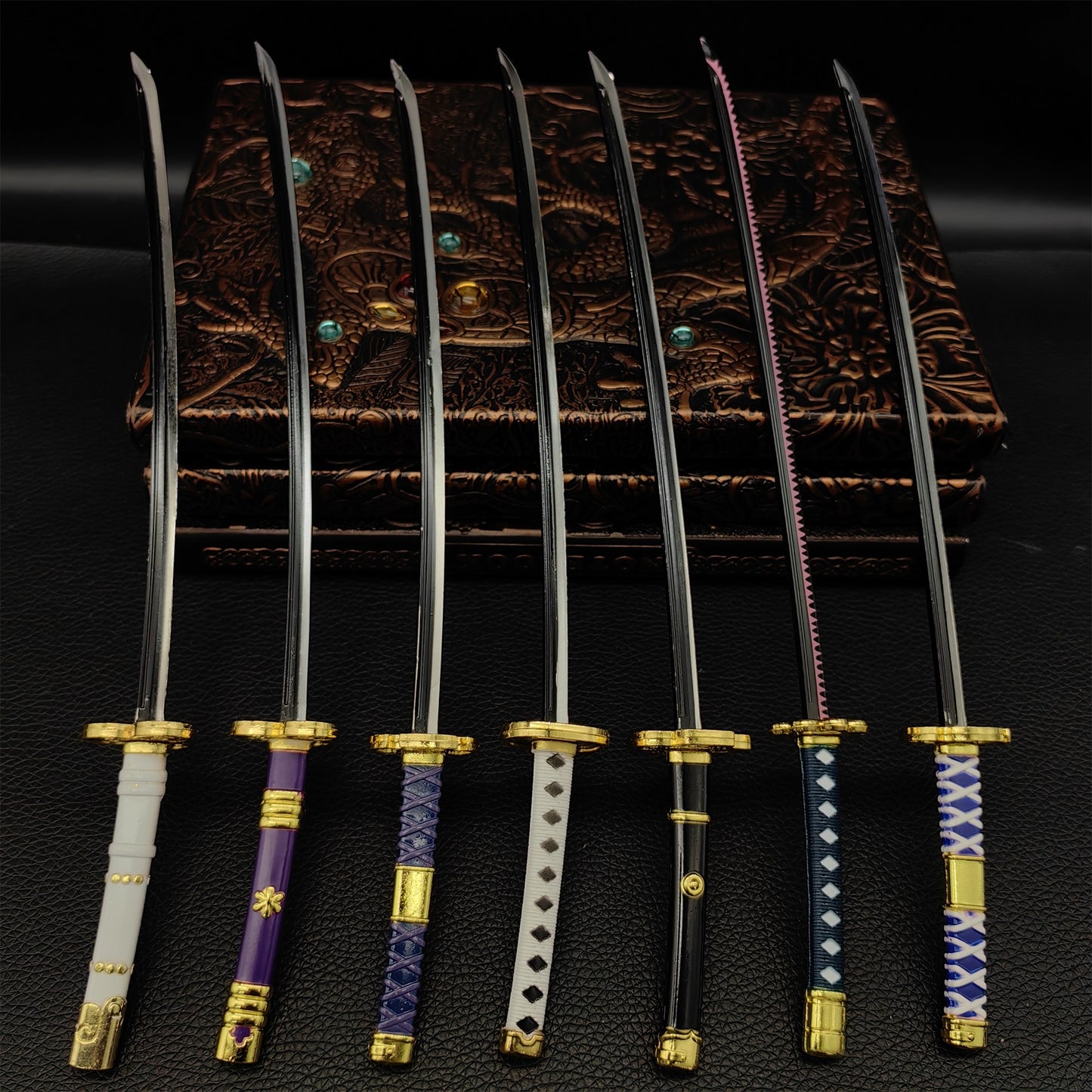 New Generation Roronoa Zoro Swords Metal Miniature Collection