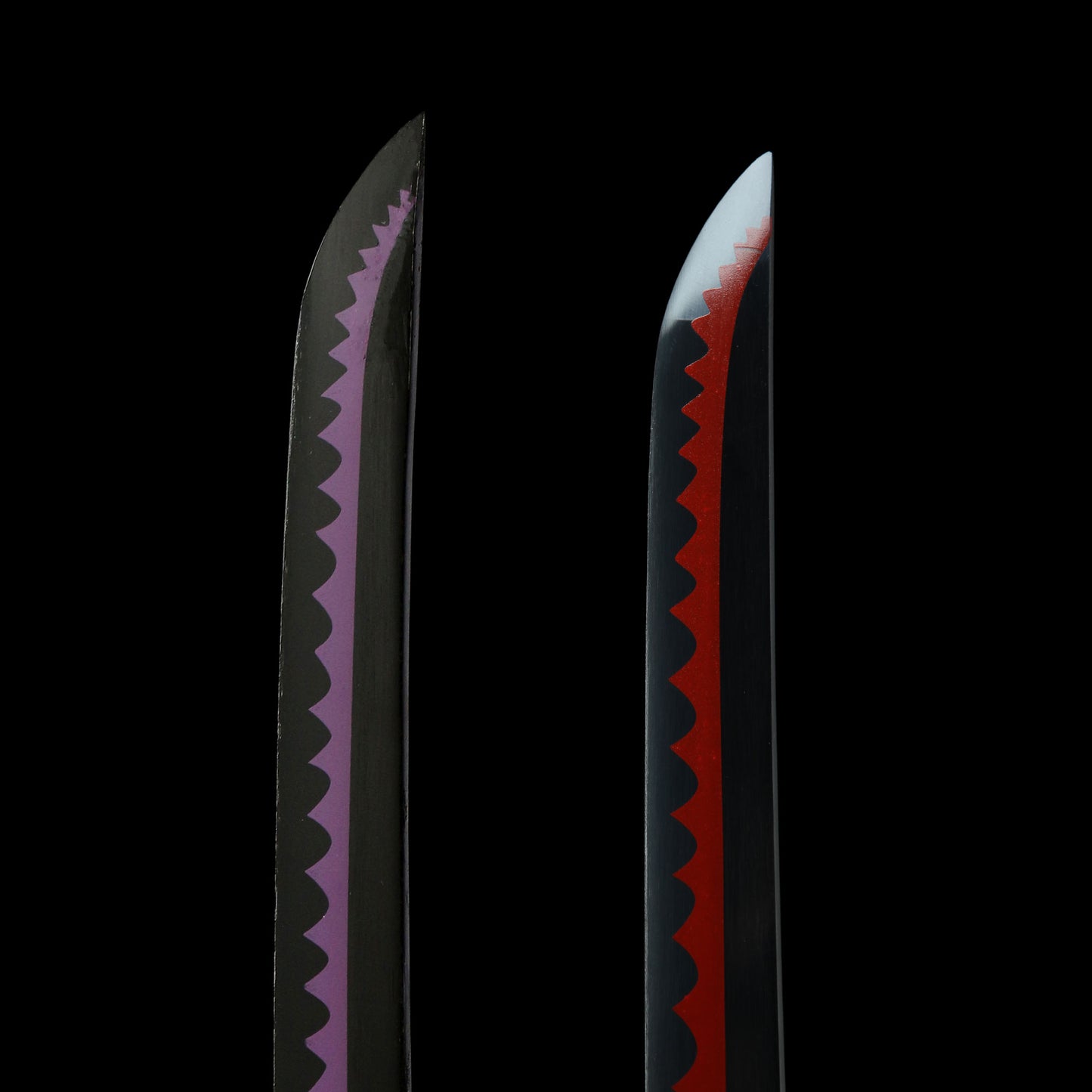Zoro Shusui Katana Legendary Pirate Black Blade Replica 2 Hamon Option