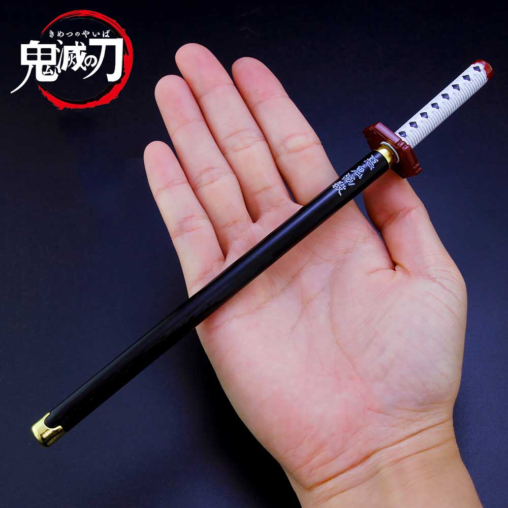 Hot Anime Peripheral Giyu Tomioka Nichirin Metal Gel Pen