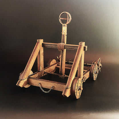 AM012 Single Arm Catapult Stone Throwing Machine Trebuchet