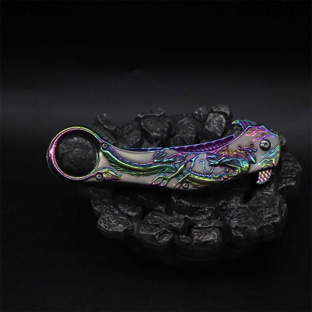 Eastern Dragon Folding Knife