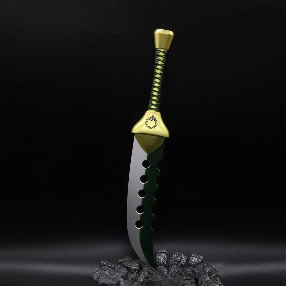 30CM Anime Blade Meliodas Lostvayne Cosplay Blunt Metal Model