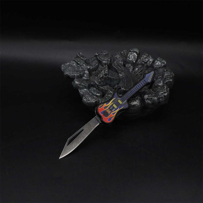 Guitar Folding Knife Tool