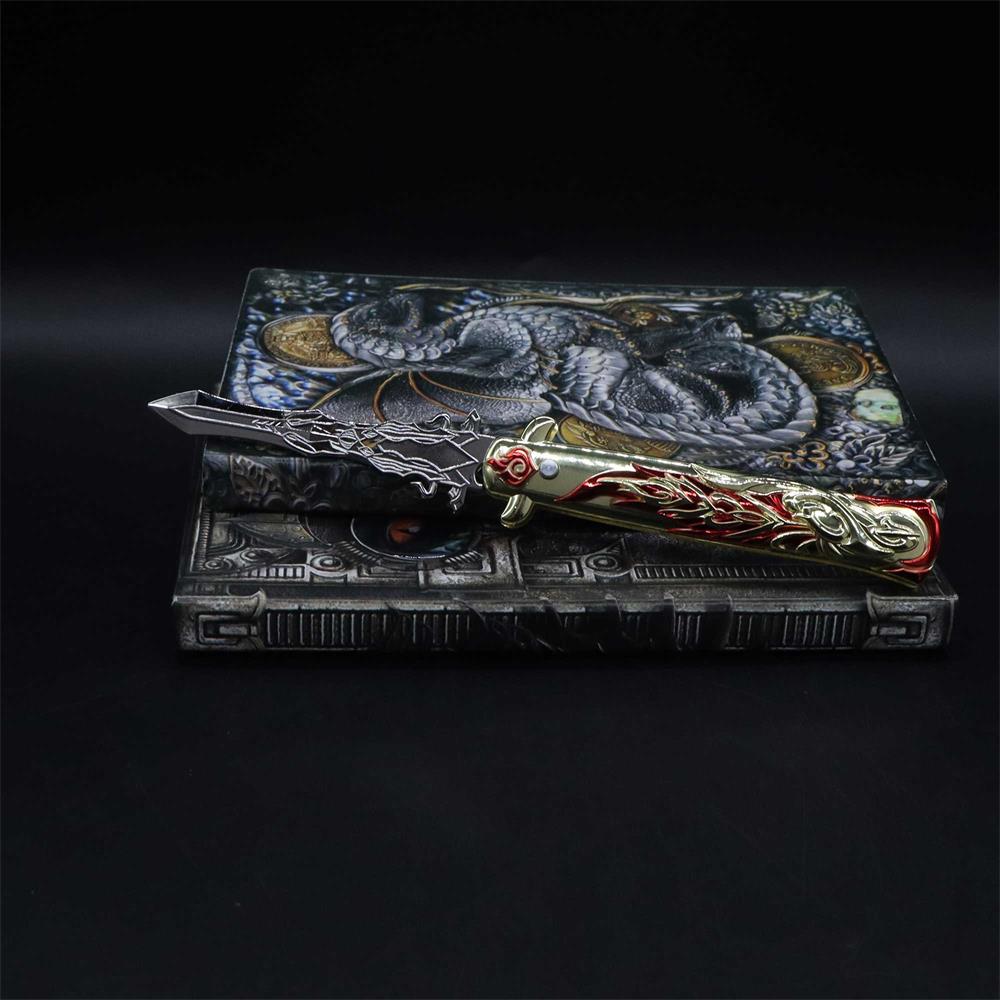 Staff of Homa Game Folding Knife Trainer Replica