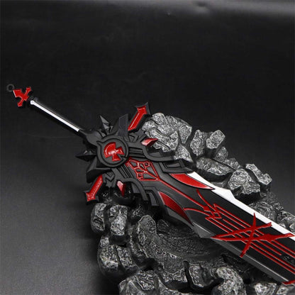 Metal Wolf's Gravestone Game Blunt Blade Replica