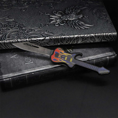 Guitar Folding Knife Tool