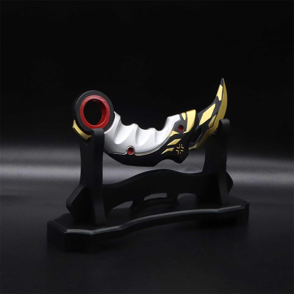 Metal Champion Karambit Blunt Blade Trainer Cosplay Prop Collectibles