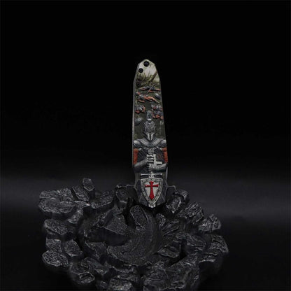 Crusades Knife Knights Templar Folding Knife