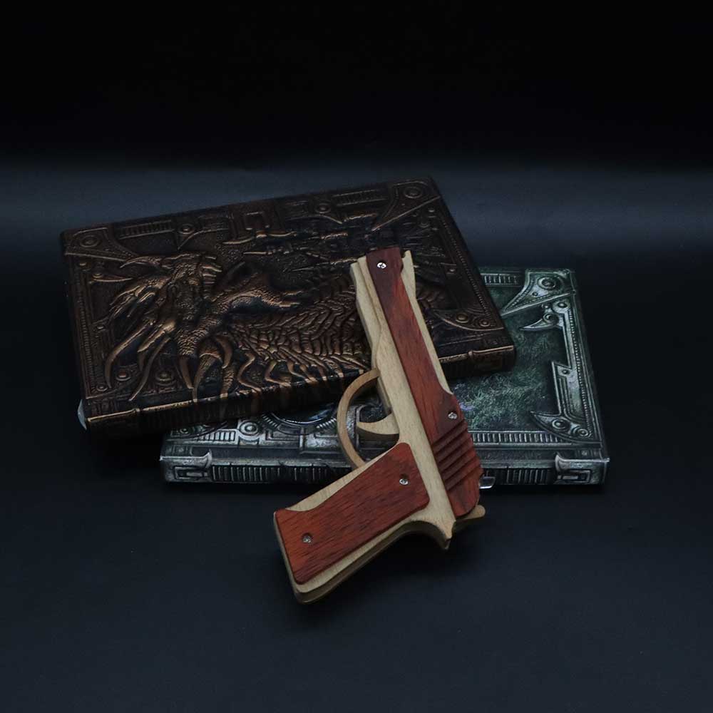 Wooden M9 Replica Rubber Band Gun
